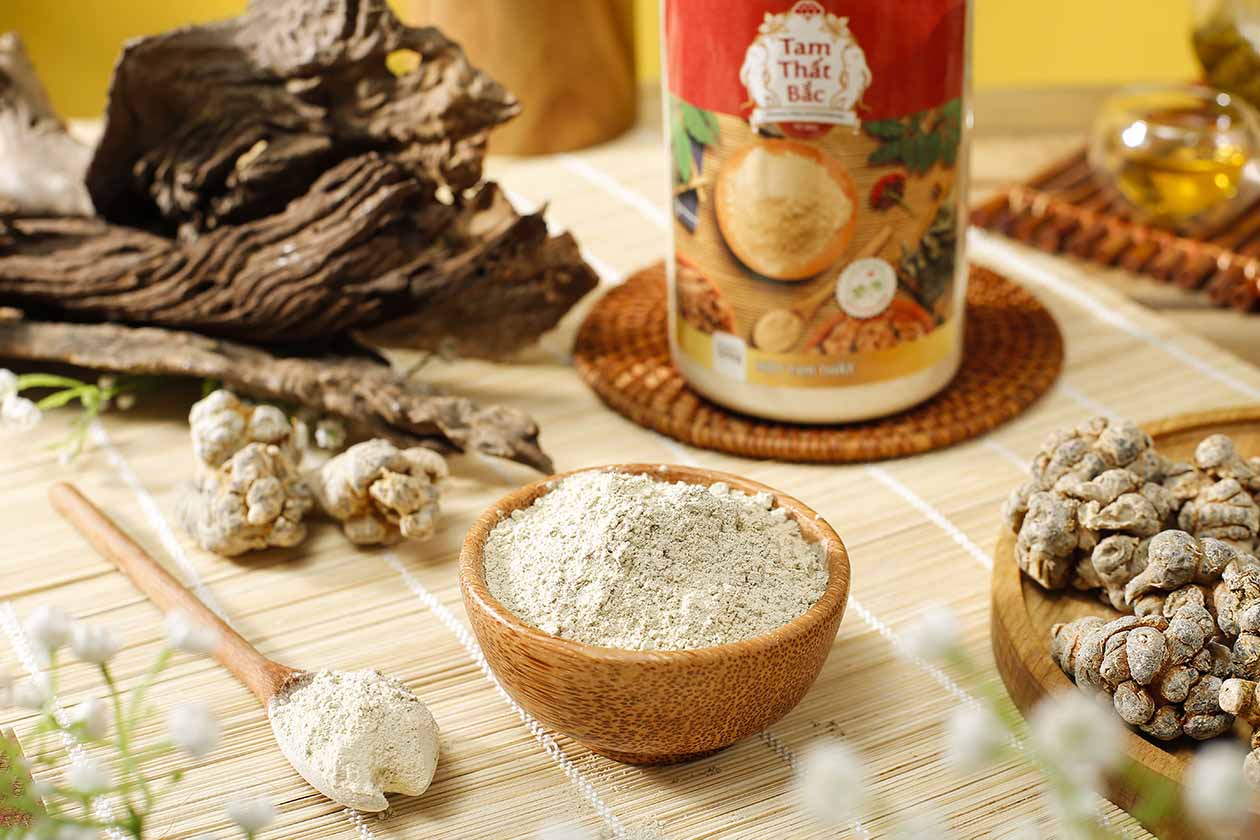 Cách uống tam thất chữa u xơ tử cung hiệu quả an toàn Cách uống tam thất chữa u xơ tử cung hiệu quả an toàn